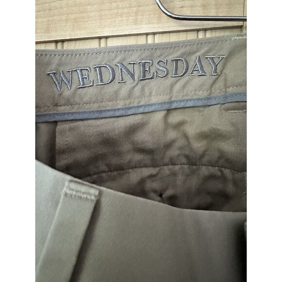 BONOBOS Pants Men's 31 X30 Khaki "Wednesday" Slim Fit Zip Fly 100% Cotton Slacks - Picture 4 of 5